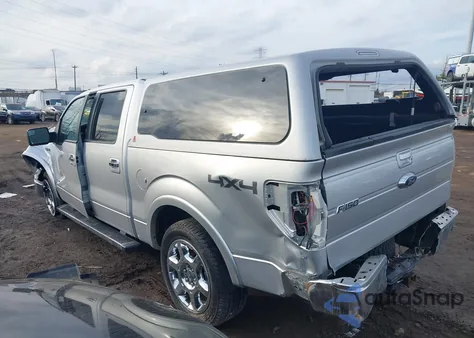 2013 Ford F-150 Lariat из США, поврежденный, VIN 1FTFW1ET3DFD54745